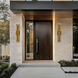 Panels LED 42 inch Dark Bronze Outdoor Wall Sconce